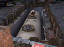 Underground Bio Diesel Storage Tank Installation